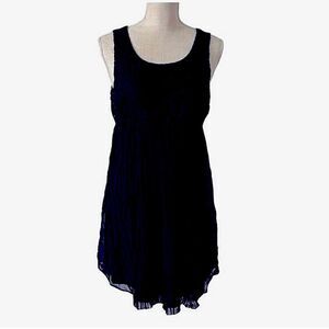 H & M Baby Lace Overlay Bodice with Pleated Skirt Sleeveless Party Dress